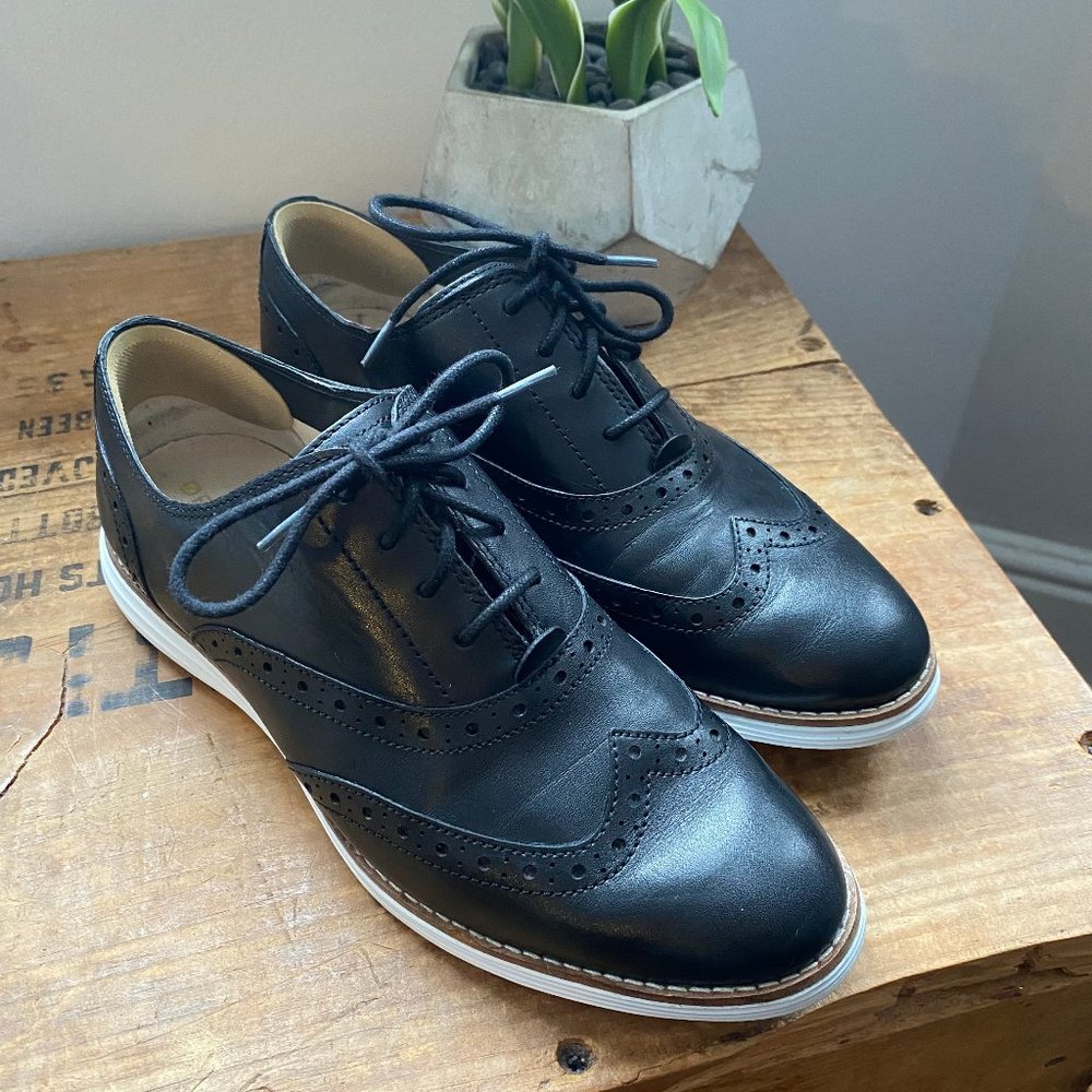 Cole Haan women's original grand wingtip oxford sz 8